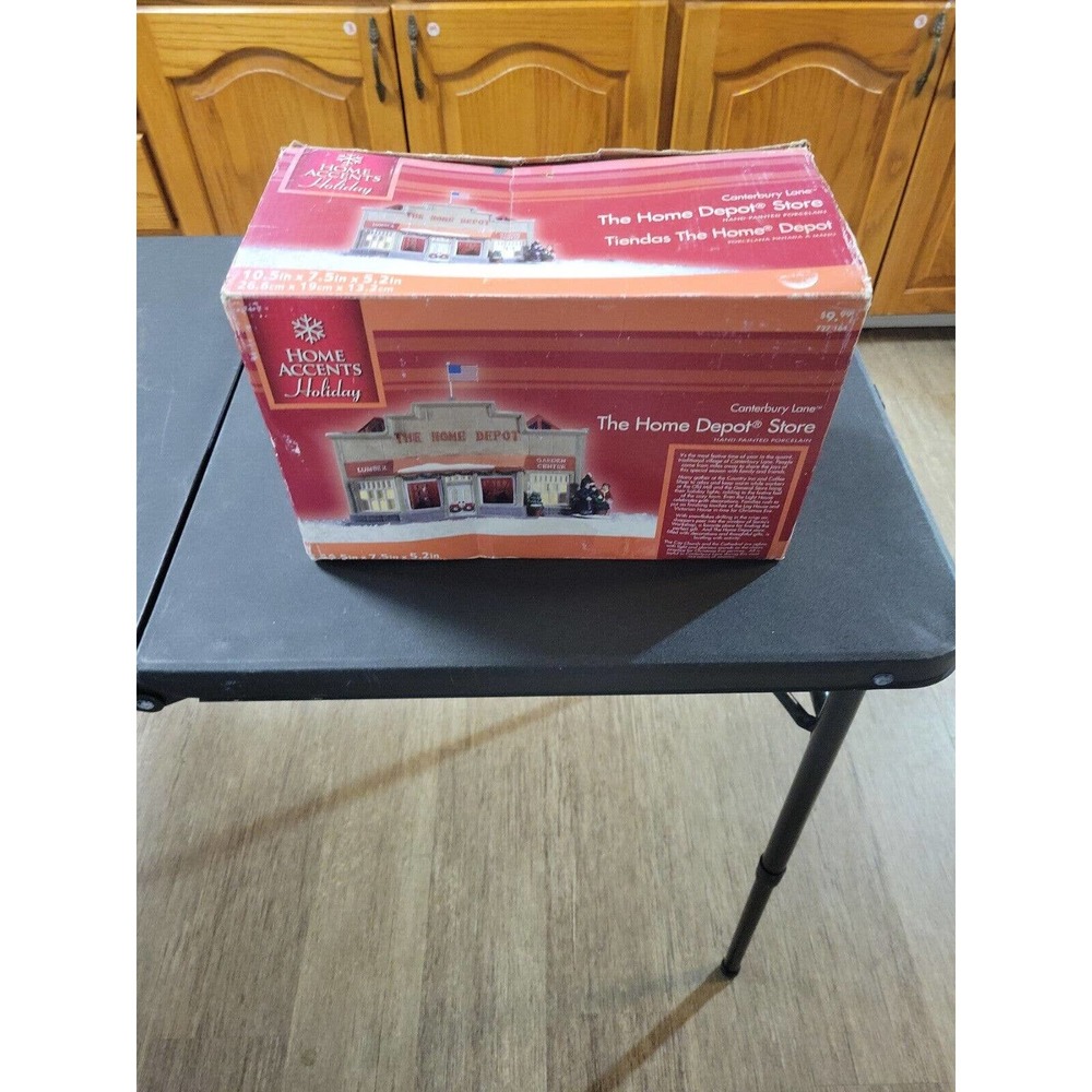 Home Accent Holiday Canterbury Lane "The Home Depot Store" GUC